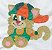 Matriz Bordado Aplique Cachorrinho Fashion - Imagem 4