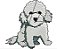 Matriz Bordado Cachorrinho Lindo - Imagem 1