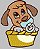 Matriz Bordado Cachorrinhos Amorosos - Imagem 1