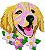 Matriz Bordado Lindos Cachorrinhos Close - Imagem 3