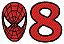 Matriz Bordado Mêsversário Super Heróis - Imagem 7