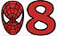 Matriz Bordado Mêsversário Super Heróis - Imagem 3