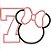 Matriz Bordado Mêsversário Aplique Minnie - Imagem 7