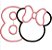 Matriz Bordado Mêsversário Aplique Minnie - Imagem 8