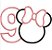 Matriz Bordado Mêsversário Aplique Minnie - Imagem 9