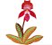 Matriz Bordado Lindas Orquídeas - Imagem 8