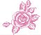 Matriz Bordado Lindas Rosas Delicadas - Imagem 2