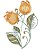 Matriz Bordado Lindas Tulipas Rippled - Imagem 3