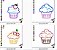 Matriz Bordado Aplique Cupcake 2 - Imagem 4