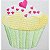 Matriz Bordado Cupcake Delicioso - Imagem 5