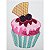 Matriz Bordado Cupcake Delicioso - Imagem 2