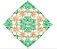 Matriz Bordado Quilt Diamantes - Imagem 4