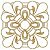 Matriz Bordado Quilt Folhagem - Imagem 8