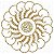 Matriz Bordado Quilt Folhagem - Imagem 4