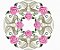 Matriz Bordado Quilt Rosas Delicado - Imagem 7
