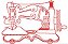Matriz Bordado Maquina Costura Vintage Redwork - Imagem 5