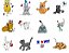 Matriz Bordado Gatinho Alegre - Imagem 10