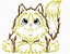 Matriz Bordado Gatinho Manhoso - Imagem 8