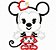 Matriz Bordado Aplique Turma Do Mickey Infantil - Imagem 4