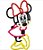Matriz Bordado Aplique Minnie Dengosa - Imagem 8