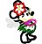 Matriz Bordado Aplique Minnie Divertida - Imagem 8