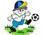 Matriz Bordado Meninos Com Bola E Pipa - Imagem 9