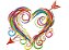 Matriz Bordado Amor Rippled - Imagem 7