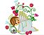 Matriz Bordado Anjinhos E Flores - Imagem 10