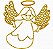 Matriz Bordado Anjo Redwork - Imagem 8