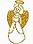 Matriz Bordado Anjo Redwork - Imagem 7