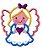 Matriz Bordado Aplique Anjinho Celestial - Imagem 1