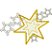 Matriz Bordado Aplique Estrelas Festivas - Imagem 4
