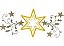 Matriz Bordado Aplique Estrelas Festivas - Imagem 9