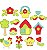 Matriz Bordado Aplique Infantil Casinha - Imagem 1
