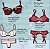 Matriz Bordado Aplique Lingerie - Imagem 1