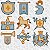 Matriz Bordado Aplique Medieval - Imagem 1