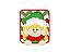 Matriz Bordado Aplique Papai Noel Contorno - Imagem 3