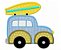 Matriz Bordado Aplique Transportes - Imagem 7
