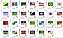 Matriz Bordado Bandeiras Estados Do Brasil - Imagem 10