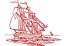 Matriz Bordado Barcos E Veleiros Redwork - Imagem 4