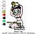 Matriz Bordado Betty Boop 3 - Imagem 10