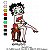 Matriz Bordado Betty Boop 3 - Imagem 8