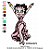 Matriz Bordado Betty Boop 4 - Imagem 9