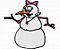 Matriz Bordado Boneco De Neve 23 Matrizes - Imagem 3