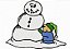 Matriz Bordado Boneco De Neve 23 Matrizes - Imagem 5