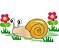 Matriz Bordado Caracol Feliz - Imagem 1