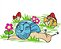 Matriz Bordado Caracol Feliz - Imagem 8