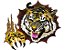 Matriz Bordado Coleção Lindos Tigres - Imagem 6