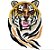 Matriz Bordado Coleção Lindos Tigres - Imagem 4