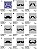 Matriz Bordado Conjunto Bigodes - Imagem 5
